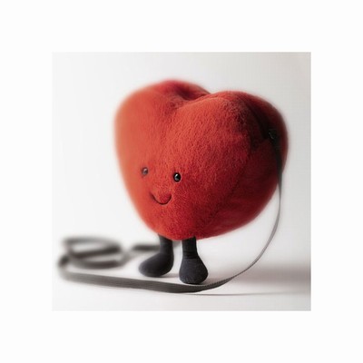 Jellycat Heart Bag UK | 76581DTQO